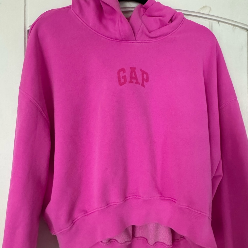 GAP Neon Pink Hoodie, L